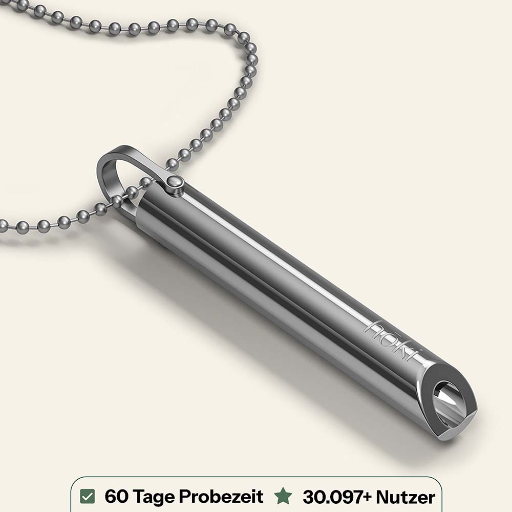 hoki halskette produktbild silber