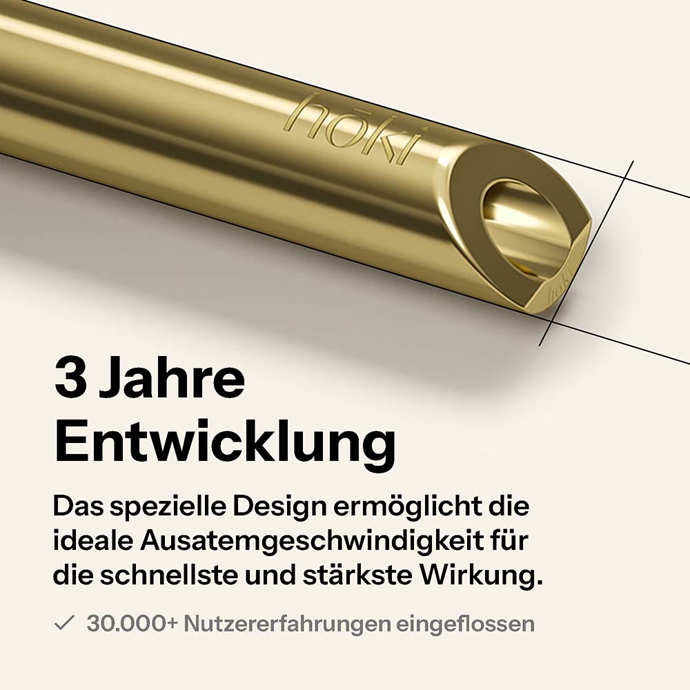 hoki wurde 3 Jahre entwickelt