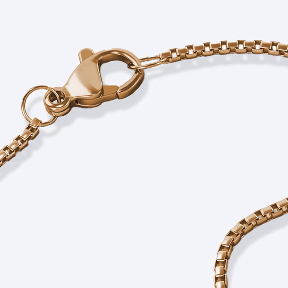 hoki halskette rosegold produktbild